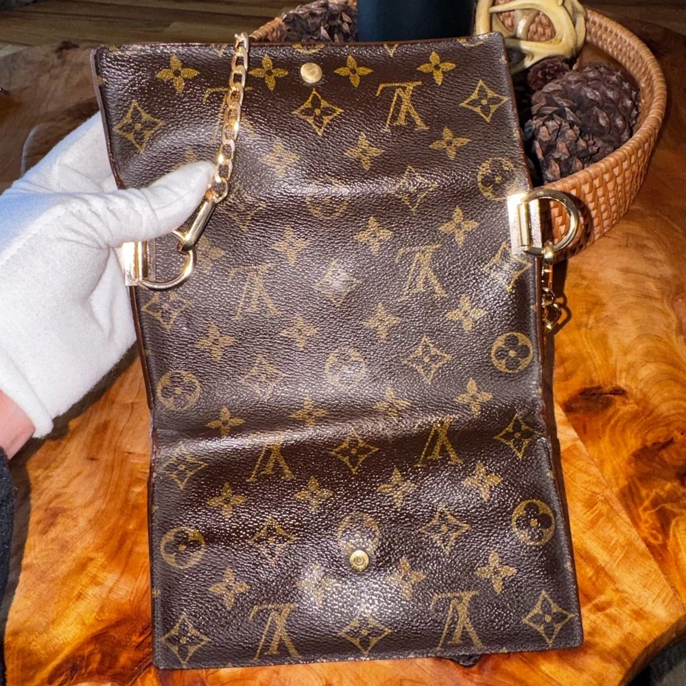 Louis Vuitton vintage international long monogram wallet converted Crossbody - Picture 11 of 16